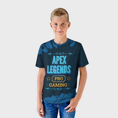 Детская футболка Игра Apex Legends: PRO Gaming / 3D-принт – фото 3