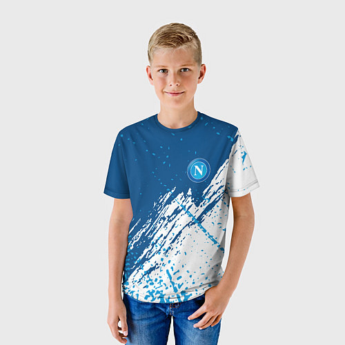 Детская футболка Napoli краска / 3D-принт – фото 3