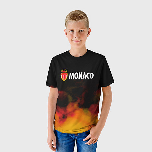 Детская футболка Monaco монако туман / 3D-принт – фото 3