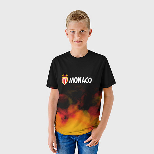 Детская футболка Monaco монако туман / 3D-принт – фото 3