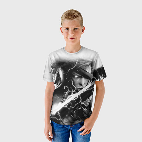 Детская футболка МЕТАЛ ГИР СОЛИД- METAL GEAR / 3D-принт – фото 3