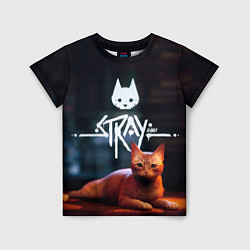 Футболка детская Stray: Бродячий кот, цвет: 3D-принт