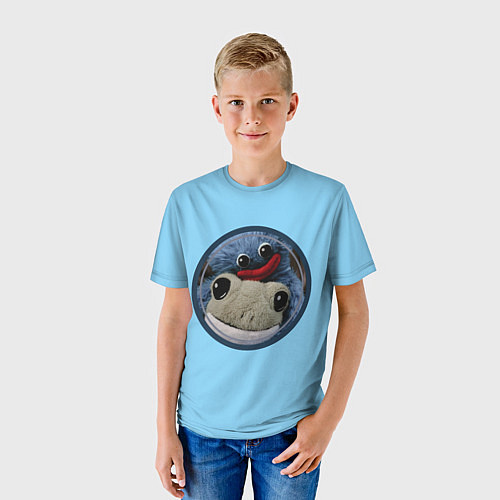 Детская футболка Хагги Вагги с лягушкой / 3D-принт – фото 3