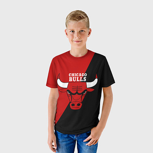 Детская футболка Chicago Bulls NBA / 3D-принт – фото 3