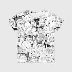 Футболка детская Spy Family Heh Семья Шпиона Анечка Фоджер, цвет: 3D-принт