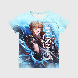 Футболка детская Тарталья-воин из Снежной, цвет: 3D-принт