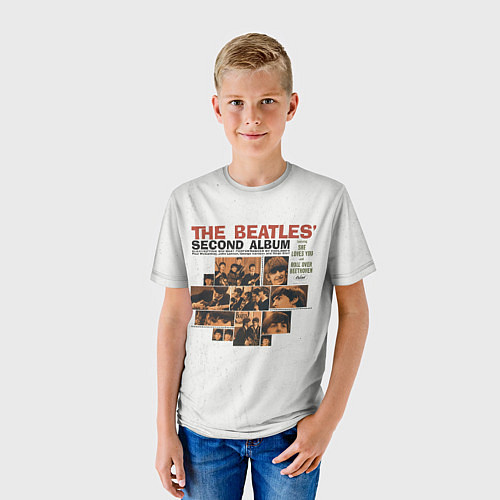 Детская футболка The Beatles Second Album / 3D-принт – фото 3