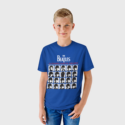 Детская футболка The Beatles - A Hard Days Night / 3D-принт – фото 3