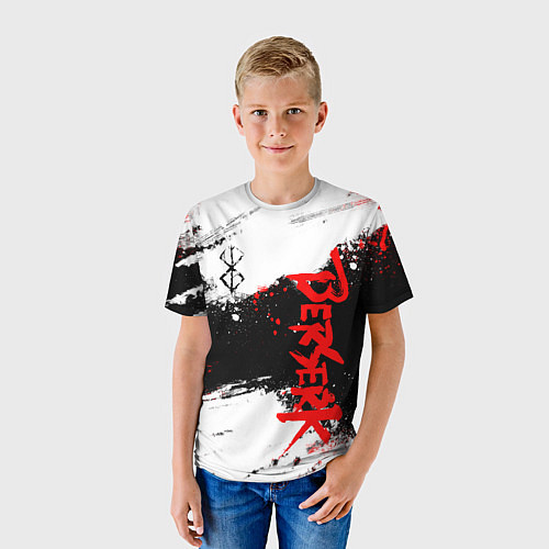 Детская футболка БЕРСЕРК : Спортивная форма - Клеймо жертвы / 3D-принт – фото 3