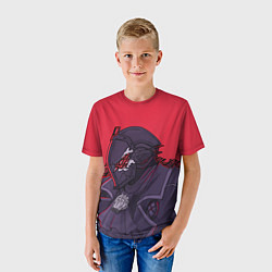 Футболка детская Bondrewd из аниме Созданный в бездне, цвет: 3D-принт — фото 2