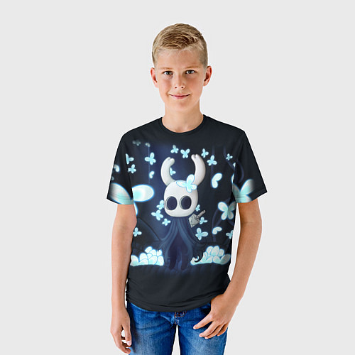 Детская футболка Hollow Knight бабочки / 3D-принт – фото 3