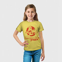 Футболка детская Stranger Things 4 - Surfer boy pizza, цвет: 3D-принт — фото 2
