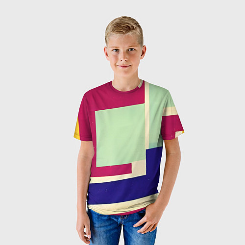 Детская футболка В стиле авангардизма / 3D-принт – фото 3