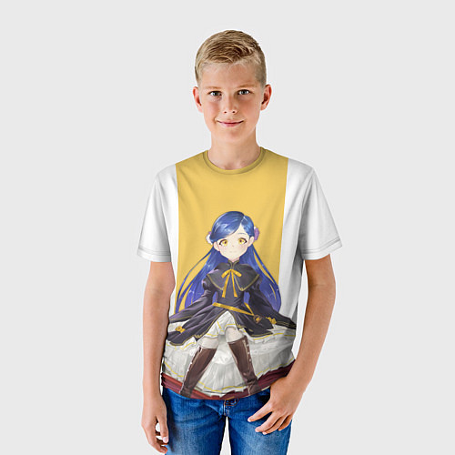 Детская футболка Майн на книжке - Власть книжного червя / 3D-принт – фото 3