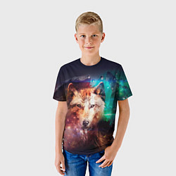 Футболка детская Сказочная волчица, цвет: 3D-принт — фото 2