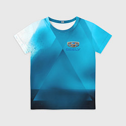 Футболка детская Geely - абстракция, цвет: 3D-принт
