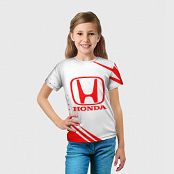 Футболка детская Honda - sport, цвет: 3D-принт — фото 2
