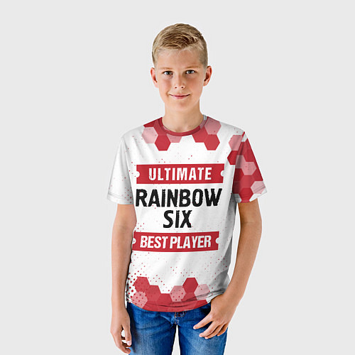 Детская футболка Rainbow Six: Best Player Ultimate / 3D-принт – фото 3