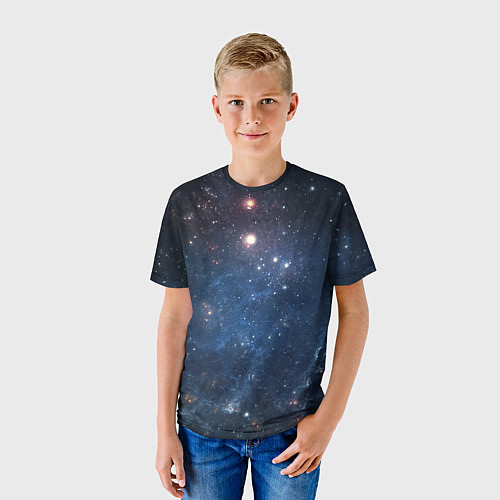 Детская футболка Молчаливый космос / 3D-принт – фото 3