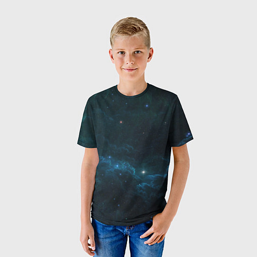 Детская футболка Космическая туча / 3D-принт – фото 3