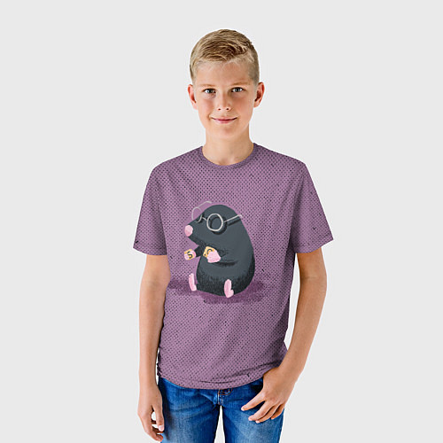 Детская футболка Маленький крот / 3D-принт – фото 3