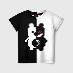 Футболка детская Monokuma pixel, цвет: 3D-принт