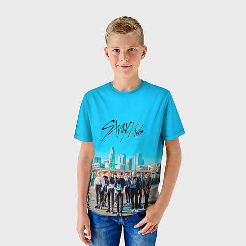 Детская футболка Stray Kids Double Knot / 3D-принт – фото 3