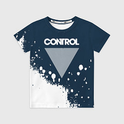Футболка детская Control Краска, цвет: 3D-принт