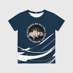 Футболка детская Billie Eilish - Абстракция, цвет: 3D-принт