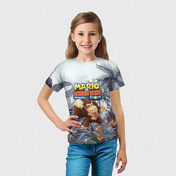 Футболка детская Mario Donkey Kong - Nintendo - Gorilla, цвет: 3D-принт — фото 2
