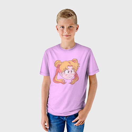 Детская футболка Милая Банни / 3D-принт – фото 3