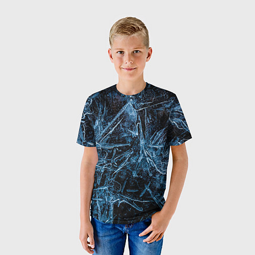 Детская футболка Ледяная планета / 3D-принт – фото 3