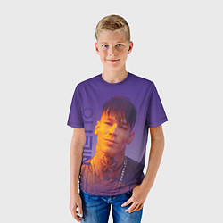 Футболка детская Niletto на фиолетовом фоне, цвет: 3D-принт — фото 2