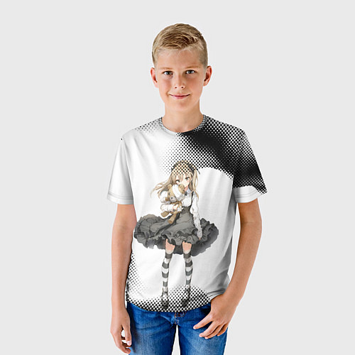 Детская футболка Арису Симада арт / 3D-принт – фото 3