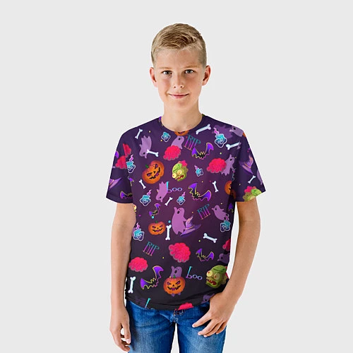 Детская футболка Это Хэллоуин / 3D-принт – фото 3