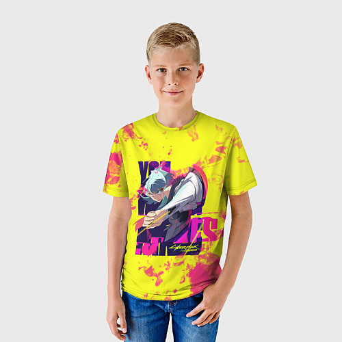 Детская футболка Опасная Люси / 3D-принт – фото 3