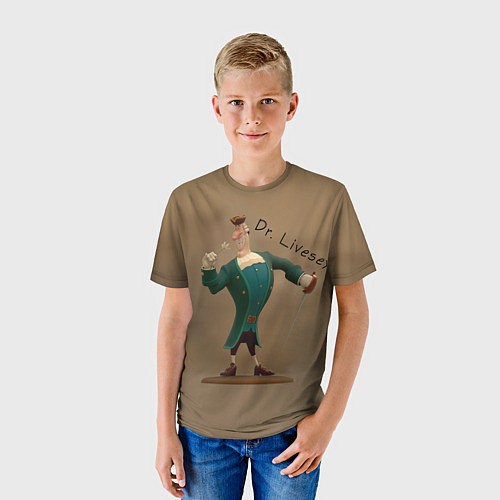 Детская футболка Доктор Ливси / 3D-принт – фото 3