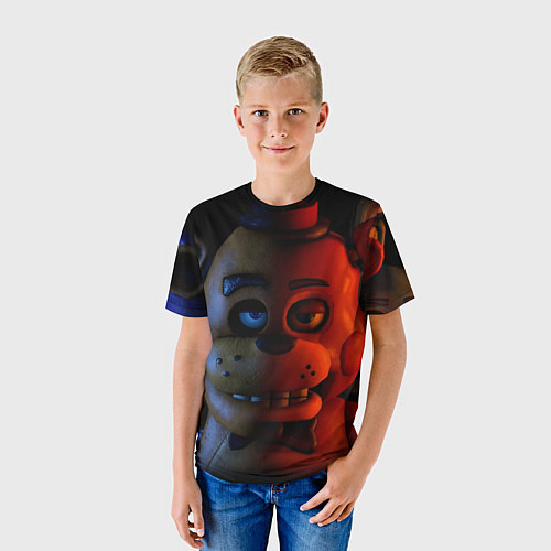 Детская футболка 5 ночей Фредди / 3D-принт – фото 3