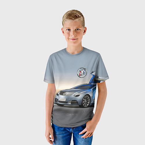 Детская футболка Buick Riviera - Concept - Nature / 3D-принт – фото 3