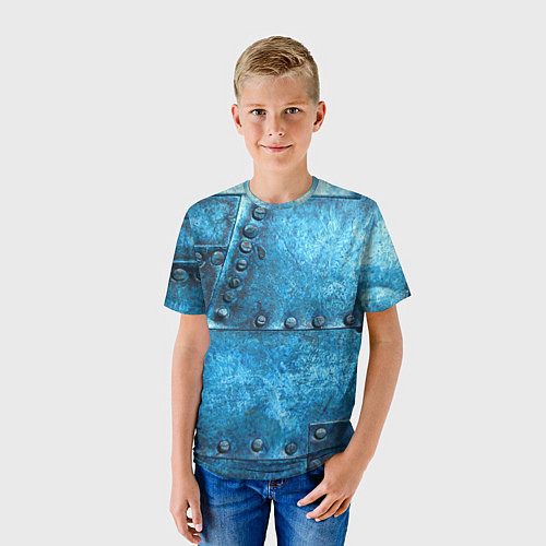 Детская футболка Из стали / 3D-принт – фото 3