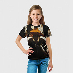 Футболка детская Ичиго Подчинитель, цвет: 3D-принт — фото 2