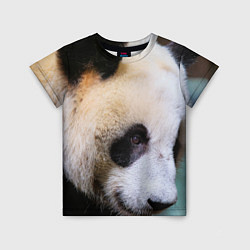 Футболка детская Загадочная панда, цвет: 3D-принт