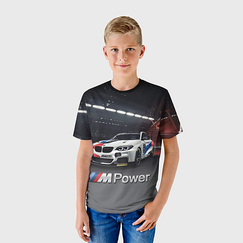 Детская футболка BMW M 240 i Racing - Motorsport - M Power / 3D-принт – фото 3