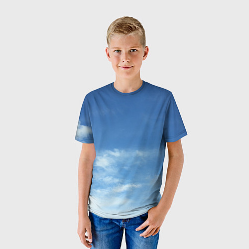 Детская футболка Небесное вдохновение / 3D-принт – фото 3