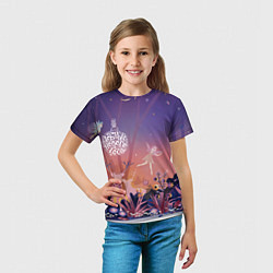 Футболка детская Доброго нового года!, цвет: 3D-принт — фото 2