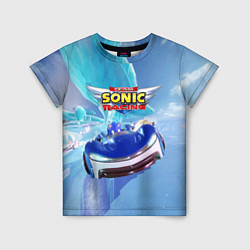 Футболка детская Team Sonic racing - hedgehog - speed, цвет: 3D-принт