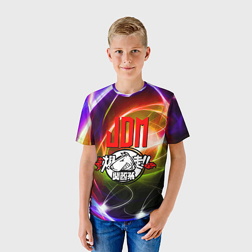 Детская футболка Jdm bull terrier / 3D-принт – фото 3