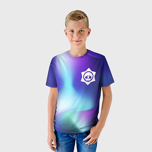 Детская футболка Brawl Stars northern cold / 3D-принт – фото 3
