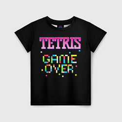 Футболка детская Tetris - Game Over, цвет: 3D-принт