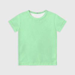 Футболка детская Мятный радуга, цвет: 3D-принт